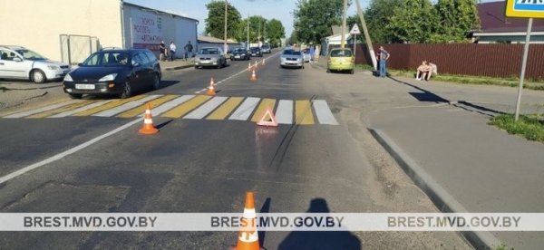 На Брестчине за сутки в ДТП пострадали три ребенка