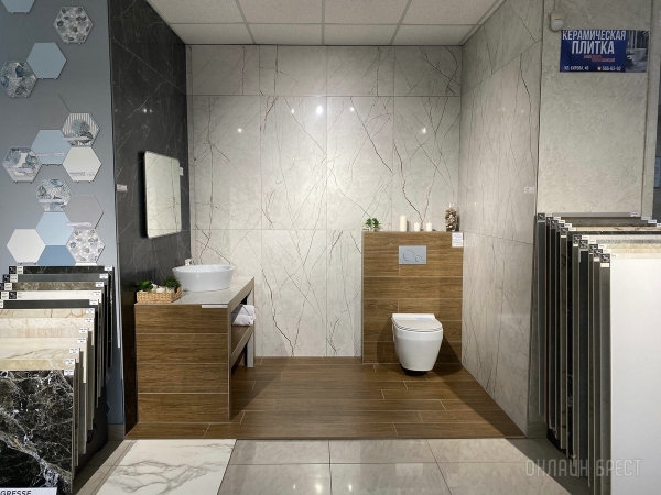 Прогулялись по «Квадратному метру» и удивились изобилию. Современная керамическая плитка по низким ценам в дискаунтере на Кирова, 48 в Бресте