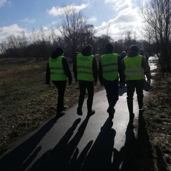 Фотографии с поисков пропавшего Александра Борисюка в Бресте