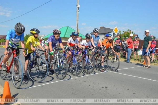 Жители Бреста приняли участие в соревнованиях по велоспорту