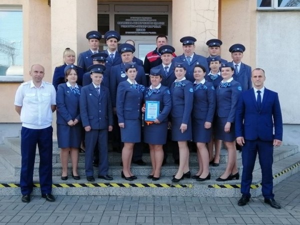 Брестские железнодорожники держат марку