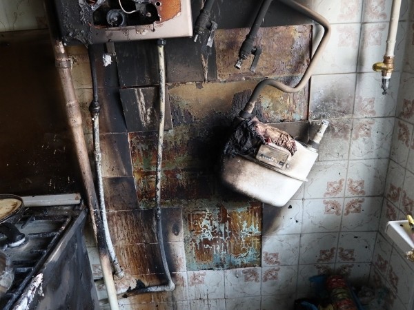 В Ганцевичах горела квартира в многоэтажке В Ганцевичах горела квартира в многоэтажке