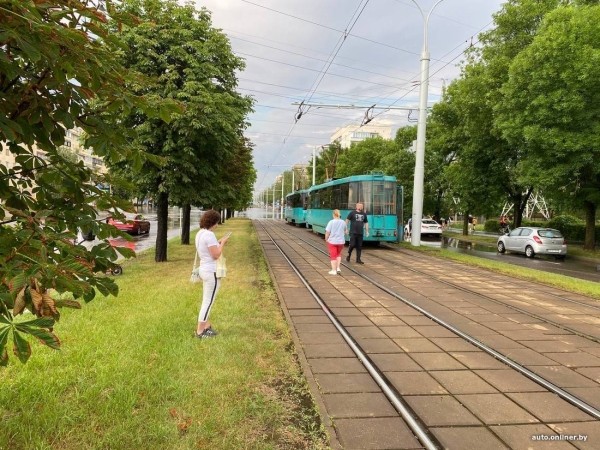 Залитые улицы. Стихия в Минске разыгралась не на шутку Залитые улицы. Стихия в Минске разыгралась не на шутку