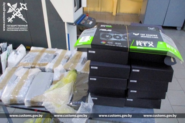 Игровые видеокарты из Польши незаконно пытались провезти через границу в Бресте