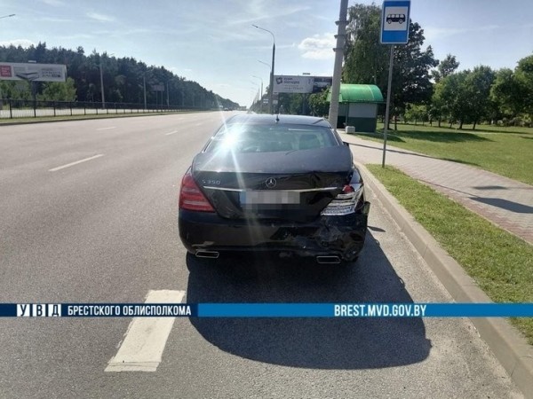 На въезде в Брест произошло ДТП. Подробности На въезде в Брест произошло ДТП. Подробности