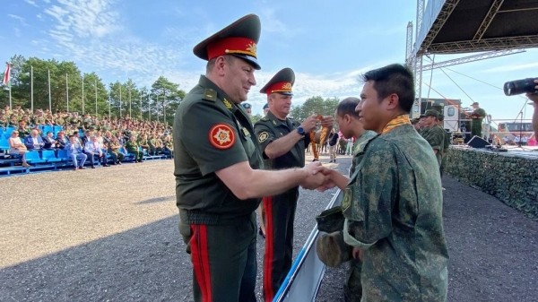 На полигоне под Брестом прошла церемония закрытия VIII Международных армейских игр На полигоне под Брестом прошла церемония закрытия VIII Международных армейских игр
