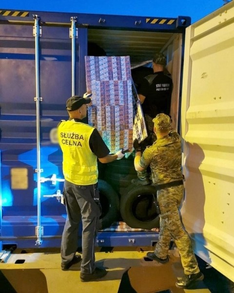 В Тересполе задержали партию контрабандных белорусских сигарет