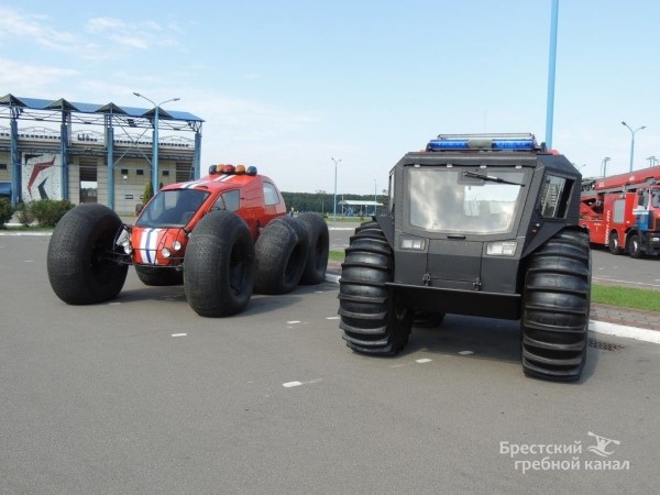 
                В Бресте на парковке Гребного канала собирается пожарная техника
            