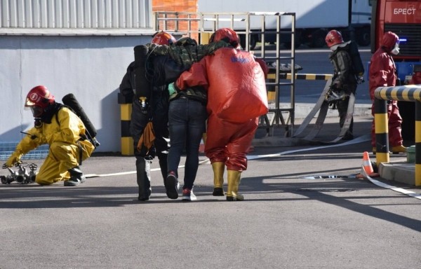 В Бресте проверили готовность служб к ликвидации различных ЧС