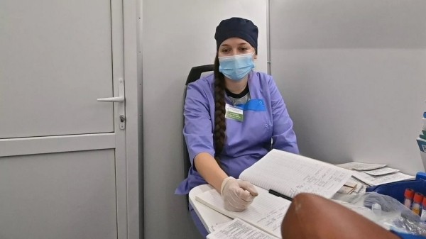 Как в приграничных деревнях работает медцентр на колесах (Брестская область) Как в приграничных деревнях работает медцентр на колесах (Брестская область)