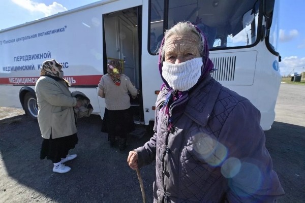 Как в приграничных деревнях работает медцентр на колесах (Брестская область) Как в приграничных деревнях работает медцентр на колесах (Брестская область)