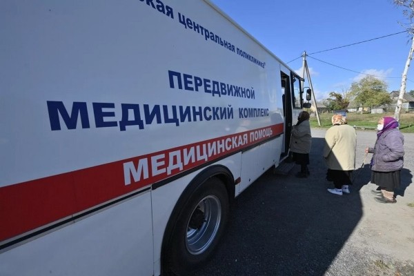 Как в приграничных деревнях работает медцентр на колесах (Брестская область) Как в приграничных деревнях работает медцентр на колесах (Брестская область)