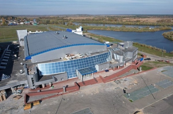 Новый ледовый дворец открыли в Беларуси – его строили 9 лет