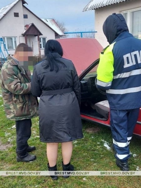 У жителя Брестской области изъяли автомобиль. За что?