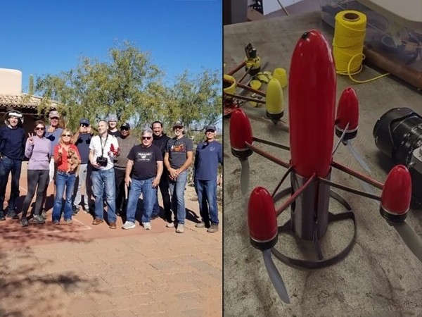 Самый быстрый в мире квадрокоптер разогнался до 414 км/ч