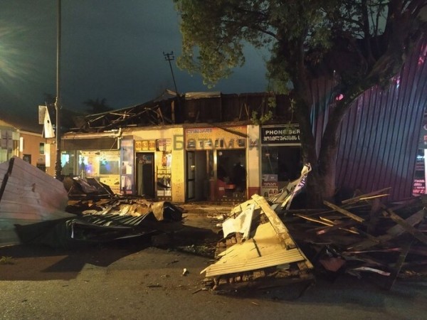 «Крыша трещала и гремела». Белоруски рассказали, как пережили сильнейший ураган в Батуми