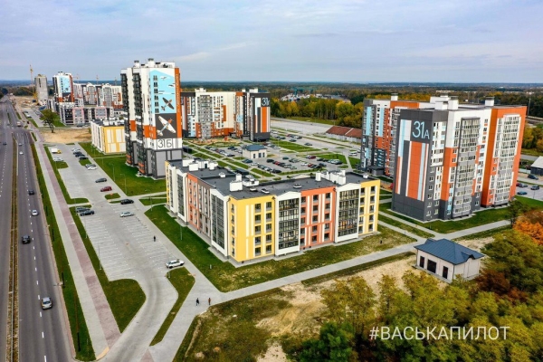 
                Смотрите, как застраивается жилой район на Рябцева в Бресте
            