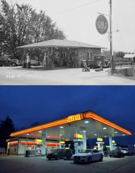 34 фото, которые показывают, как изменился мир за последние 100 лет