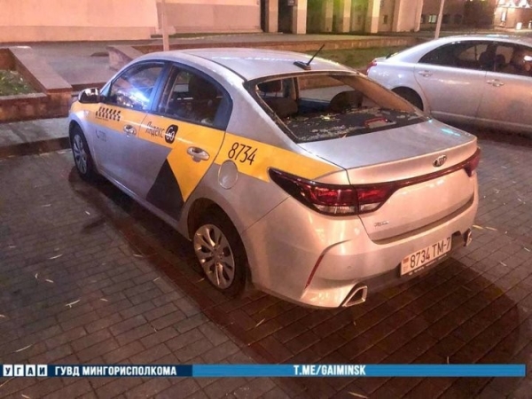 Переиграл в GTA? В Беларуси водитель проехал по пешеходной зоне и вернулся на дорогу по газону