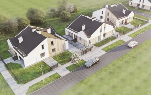 В Бресте показали Европейский квартал с даблхаусами. Что это такое и почему второй этаж отдадут бонусом?