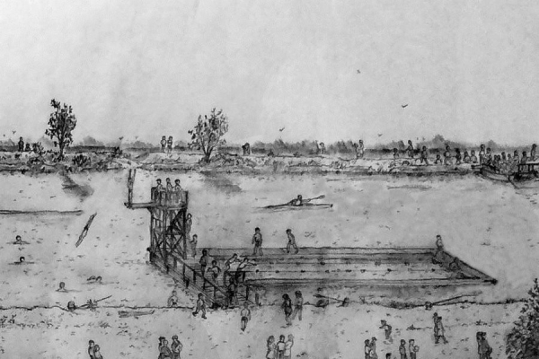 А вы знали, что на Мухавце в Бресте был бассейн?