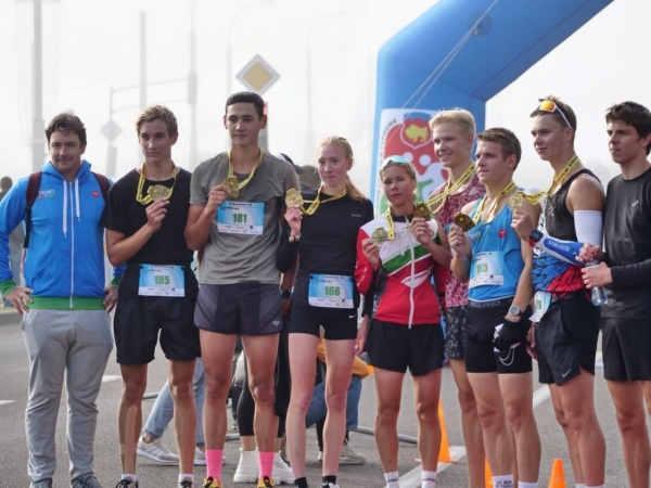 Около 400 человек вышли на старт Брестского полумарафона