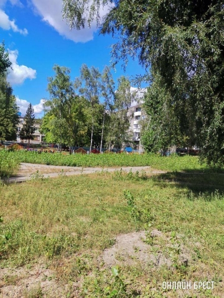 Читатель: Брест, ул. Янки Купалы, 12. Территория во дворе возле садика нуждается в покосе травы
Читатель: Брест, ул. Янки Купалы, 12. Территория во дворе возле садика нуждается в покосе травы