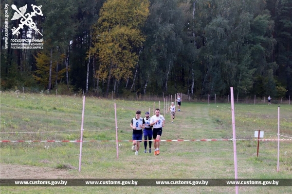 Команда Брестской таможни выиграла чемпионат таможенных органов по легкоатлетическому кроссу