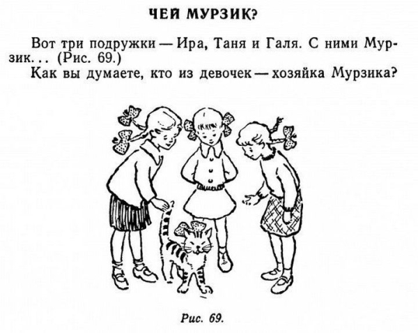 
                Советская головоломка. Кому принадлежит кот?
            